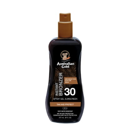 SPF 30 SPRAY GEL WITH BRONZER